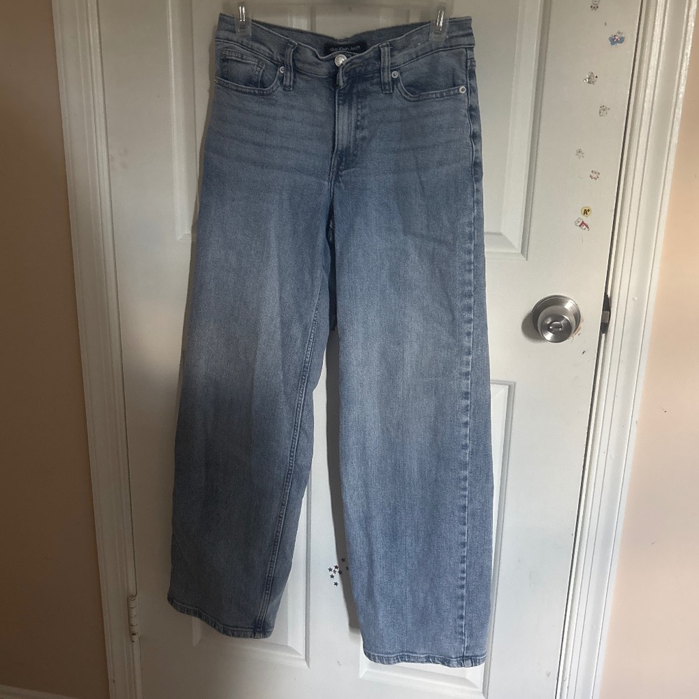 Calvin Klein straight wide leg jeans